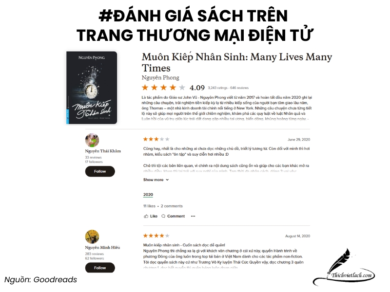 Đánh giá Sách Muôn Kiếp Nhân Sinh Nguyên Phong