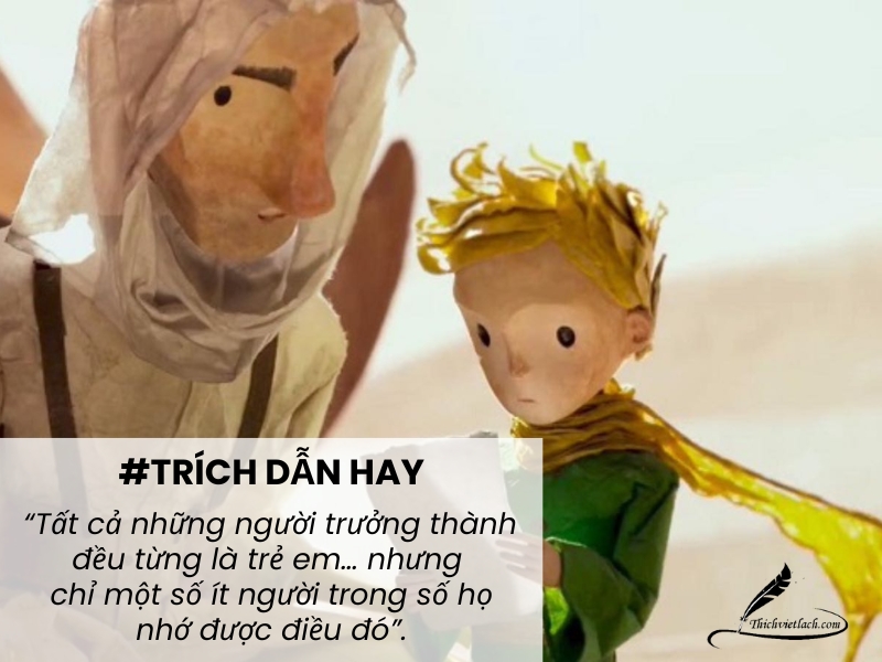 trích dẫn sách Hoàng Tử Bé